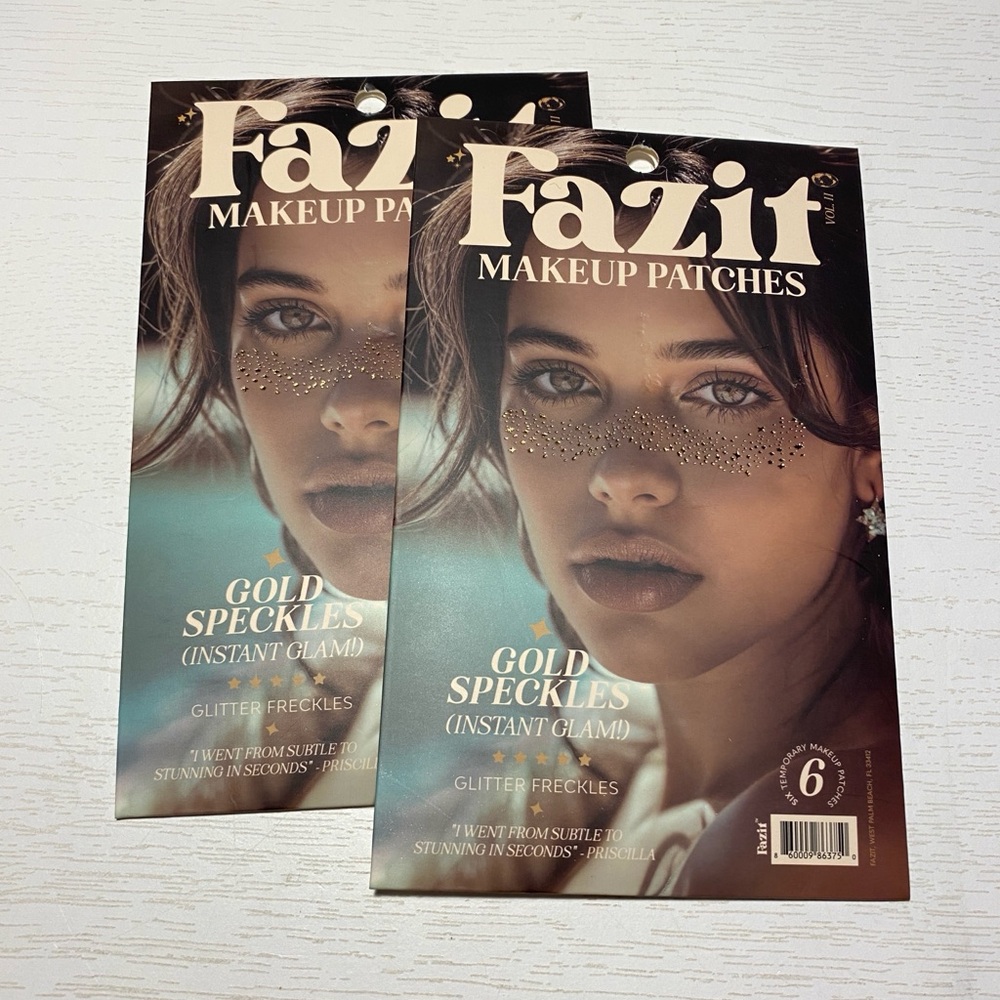 Fazit Makeup Patches Gold Speckles